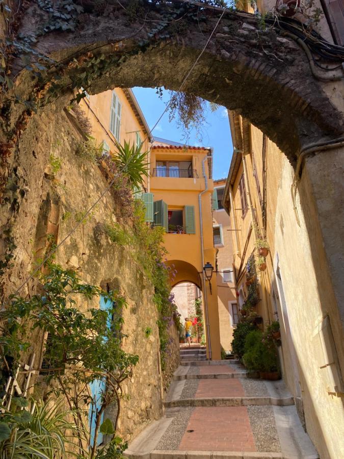 Vieux Chateau, Vue Mer Menton Exterior foto